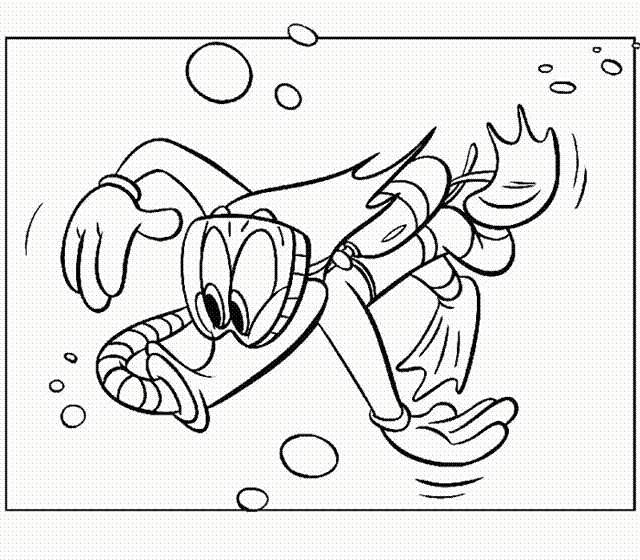 Woody Woodpecker Coloring Pages 3